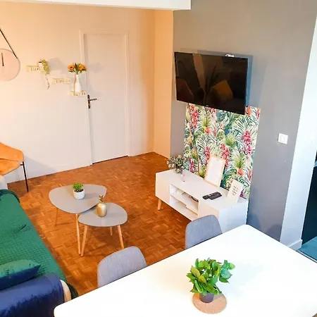 Appartement New Cosy - T5 - Grand Avec Parking Gratuit Pau